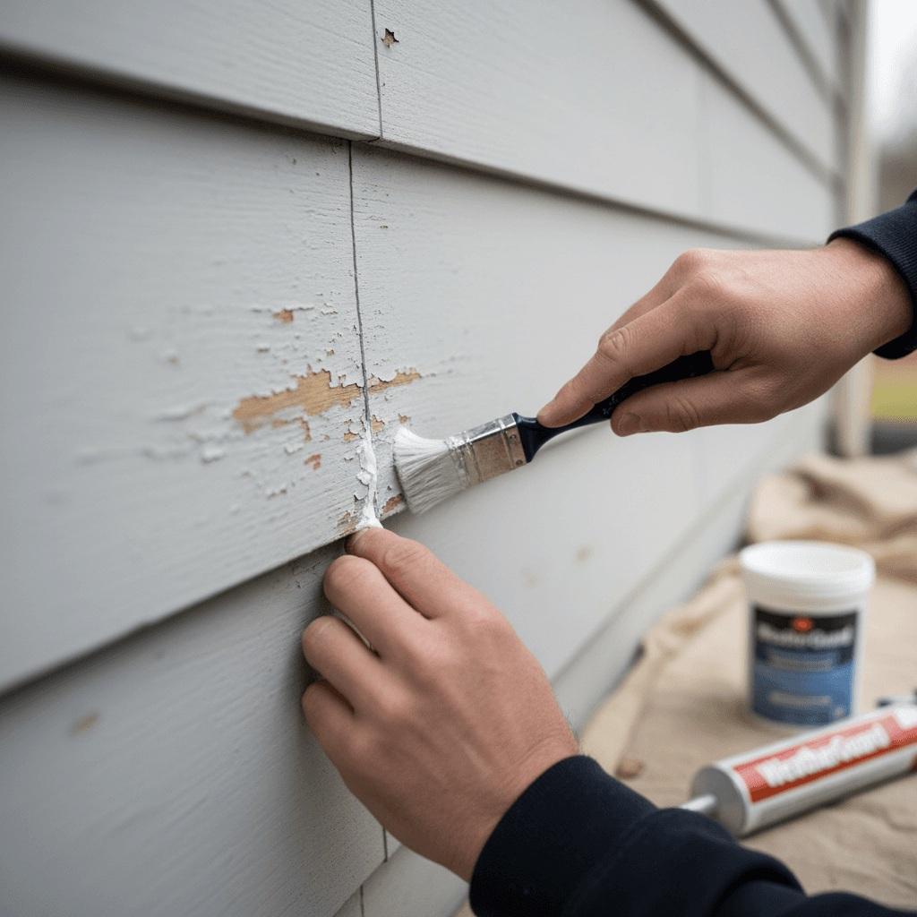 Seasonal home maintenance inspection and cleaning work